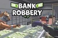在线玩Bank Robbery银行劫案 - 免费抢劫射击游戏